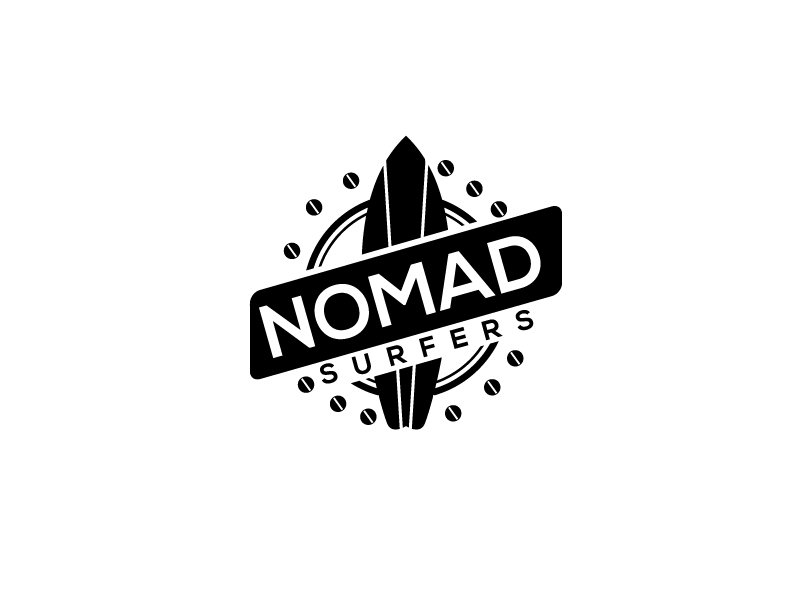 Diseño de Logo por rocklee para Nomadsurfers Australia Pty Ltd | Diseño #14374034