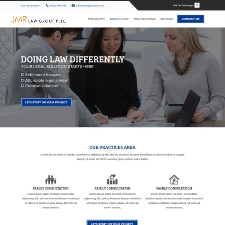 Web Design by AwsomeD for this project | Design #14560200