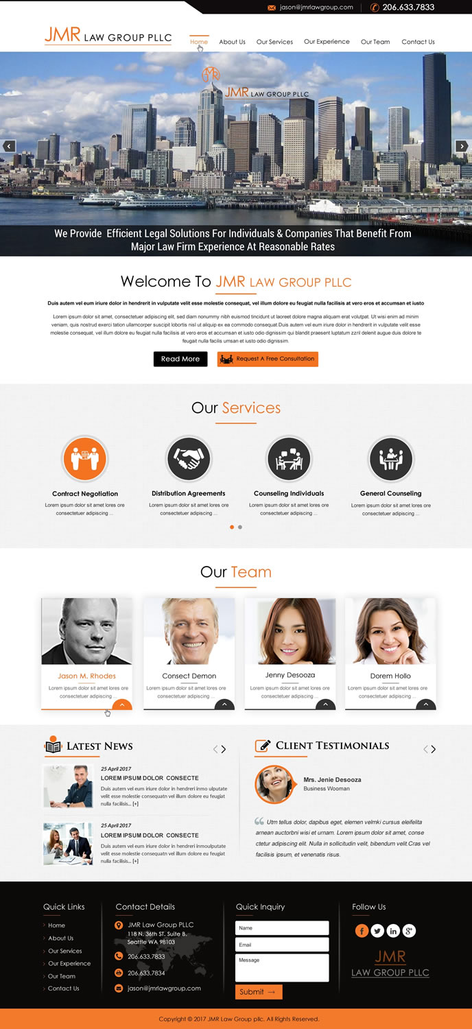 Web Design by HarmiDesigning for this project | Design #14583008
