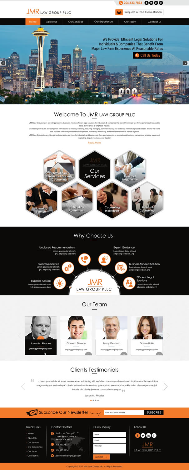 Web Design by HarmiDesigning for this project | Design #14583009