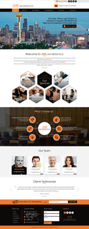 Web Design by HarmiDesigning for this project | Design: #14685177