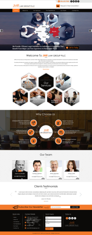 Web Design by HarmiDesigning for this project | Design: #14685178