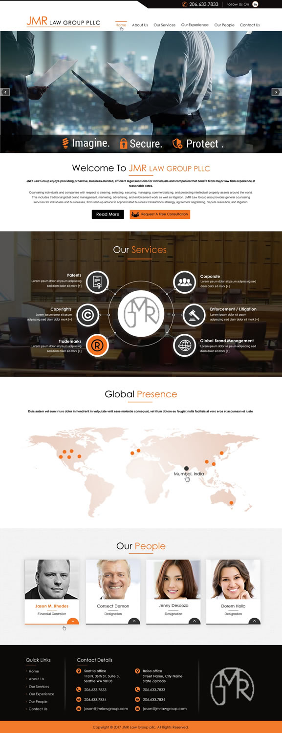 Web Design by HarmiDesigning for this project | Design #15951270