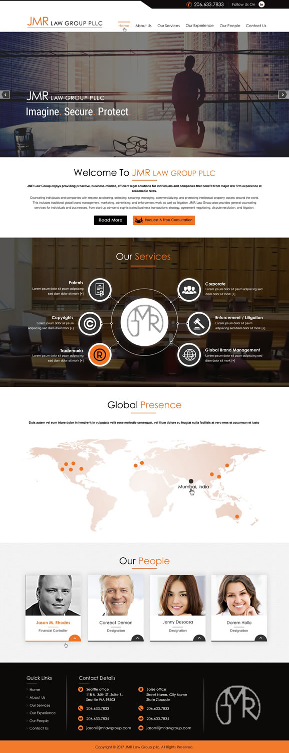 Web Design by HarmiDesigning for this project | Design #15951271