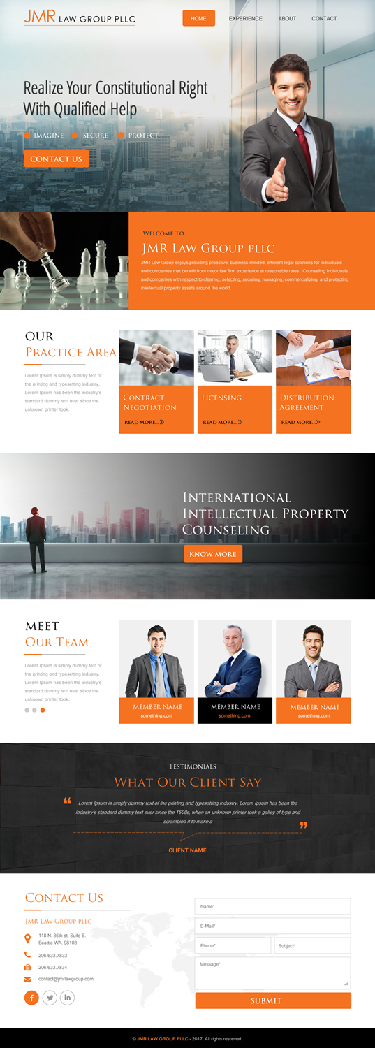 Web Design by rightway for this project | Design #14425424