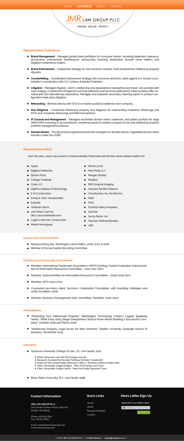 Web Design by Gfx.26™ for this project | Design #14560178