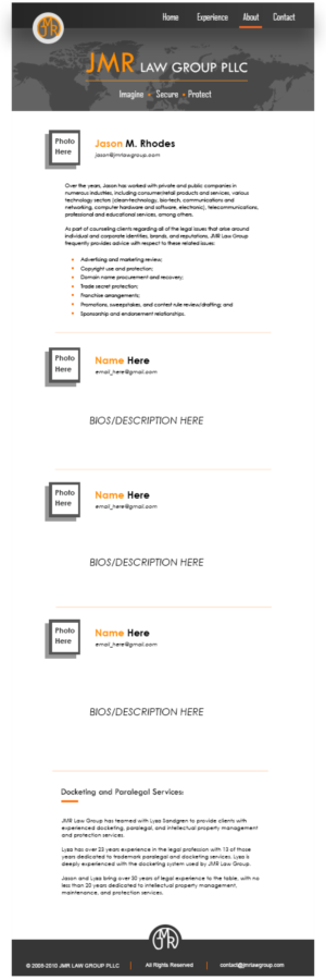 Web Design by TrishaGonzales for this project | Design: #14587507