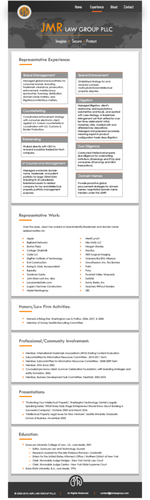 Web Design by TrishaGonzales for this project | Design: #14587508