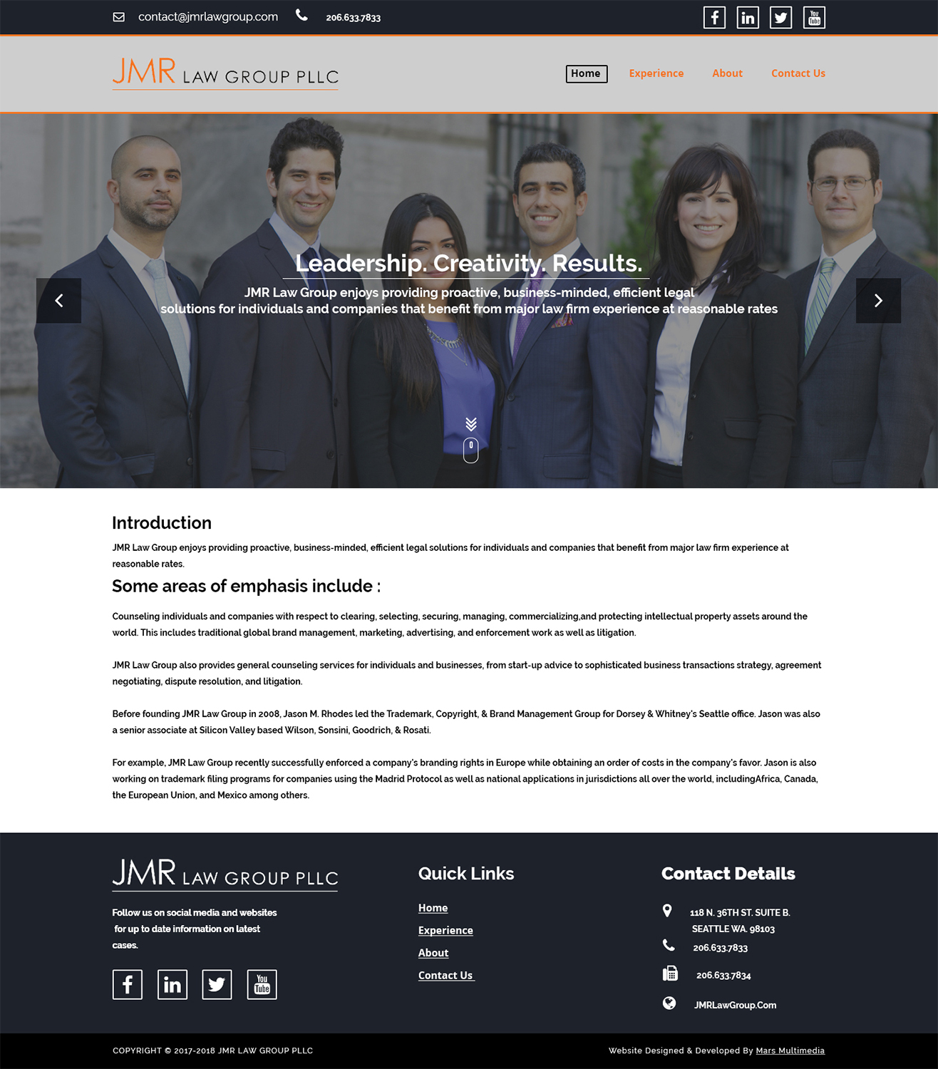 Web Design by Mars Multimedia for this project | Design #14521850