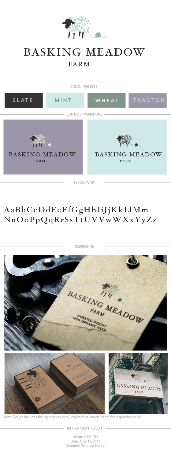 Logo Design by Maurissahunter for Basking Meadow Farm | Design #14512359