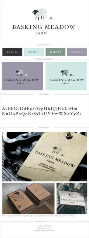 Logo Design by Maurissahunter for Basking Meadow Farm | Design: #14512359