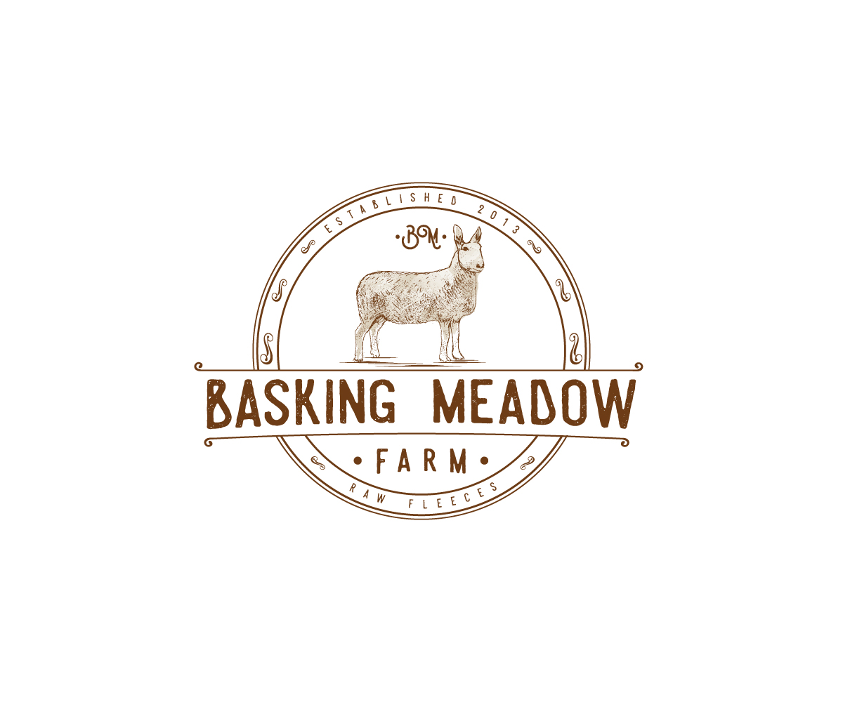 Logo Design by NEX for Basking Meadow Farm | Design #14378683