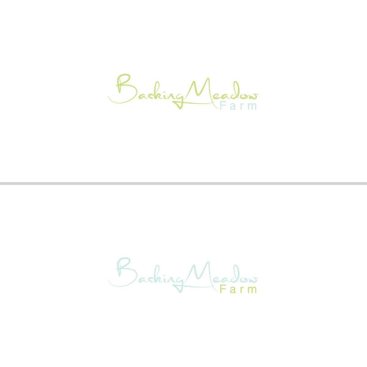 Logo Design by 3Guys for Basking Meadow Farm | Design #14365896