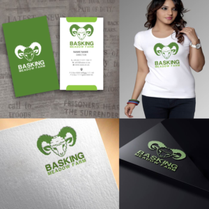 Logo Design by zebronicgraphic for Basking Meadow Farm | Design: #14446855