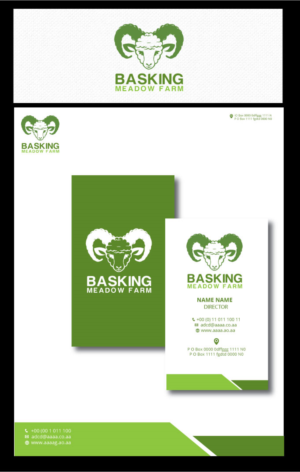 Logo Design by zebronicgraphic for Basking Meadow Farm | Design: #14446856