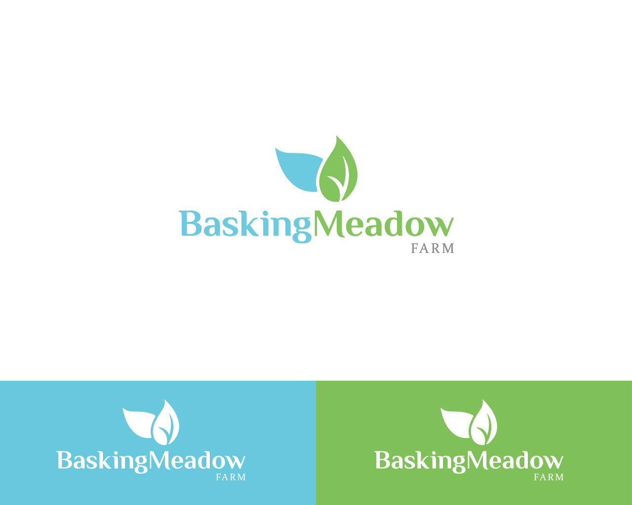 Logo Design by Brandify Designs for Basking Meadow Farm | Design #14444037