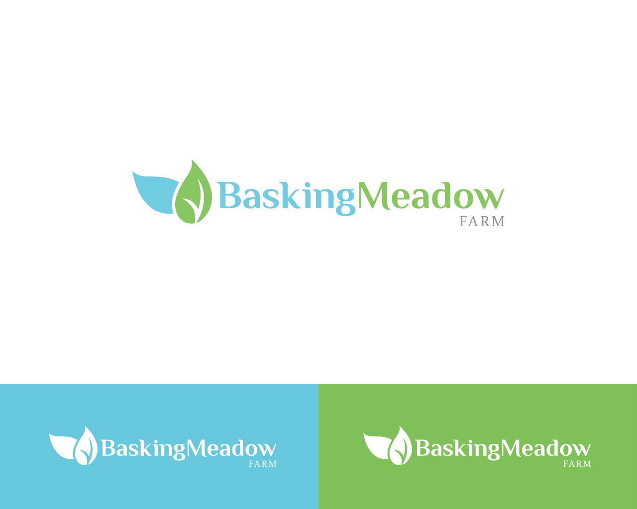 Logo Design by Brandify Designs for Basking Meadow Farm | Design #14444038