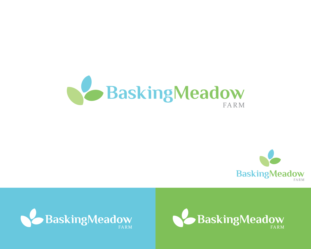 Logo Design by Brandify Designs for Basking Meadow Farm | Design #14444040