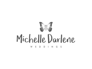 Logo Design by Mugendesign for michelle darlene weddings | Design: #14468553