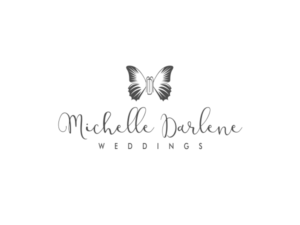 Logo Design by Mugendesign for michelle darlene weddings | Design: #14468554