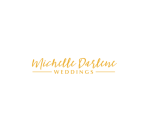 Logo Design by Alien Cookie for michelle darlene weddings | Design: #14359381