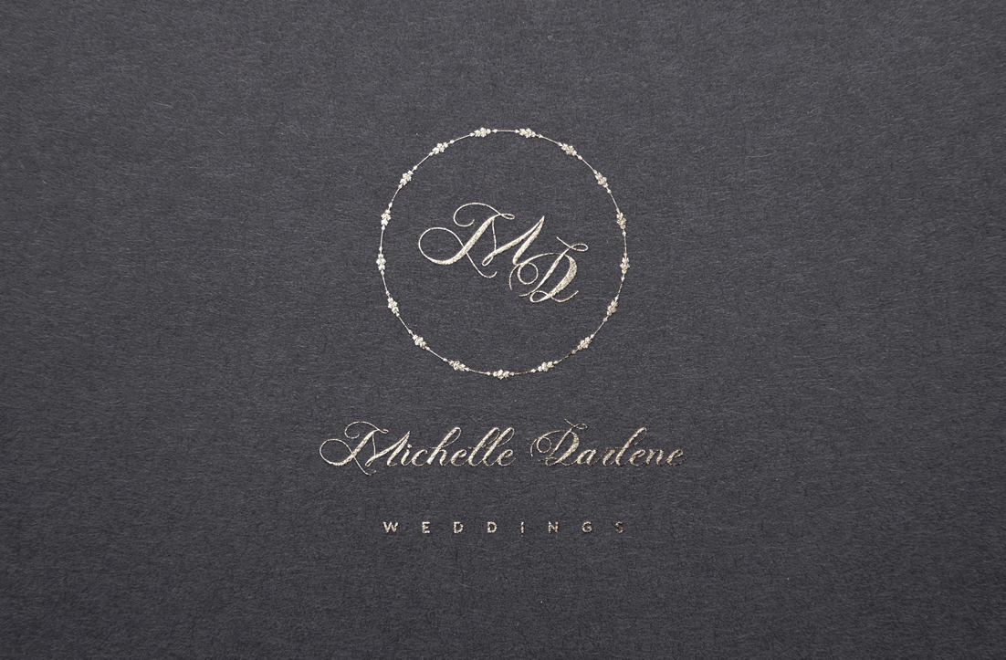 Diseño de Logo por GLDesigns para michelle darlene weddings | Diseño #14358196