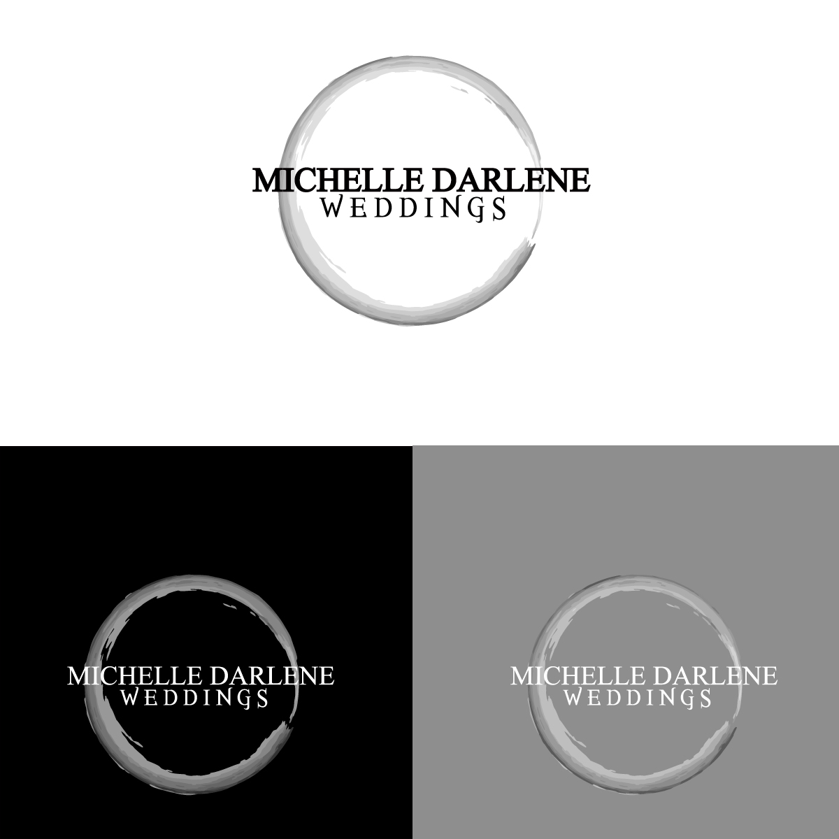 Logo Design by creative.bugs for michelle darlene weddings | Design #14363168