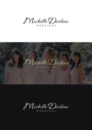 Logo Design by christianpoetoe for michelle darlene weddings | Design: #14362058