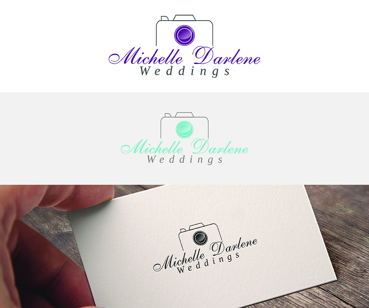 Logo Design by eMARK for michelle darlene weddings | Design #14440269