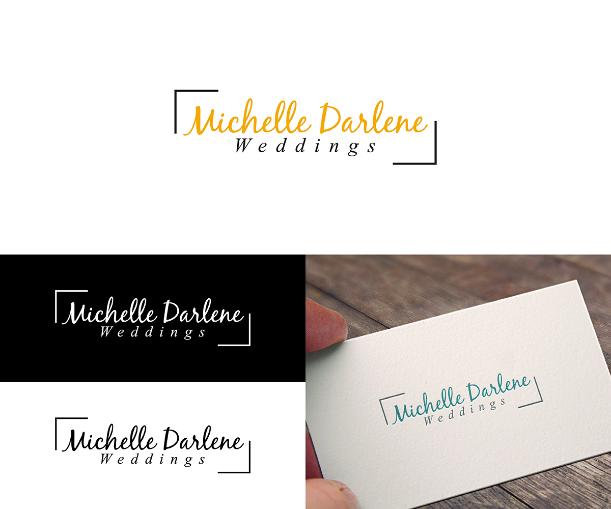 Logo Design by eMARK for michelle darlene weddings | Design #14440270