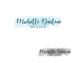 Logo Design by EA Designs for michelle darlene weddings | Design: #14401348