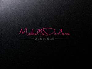 Logo Design by {Backspace} for michelle darlene weddings | Design: #14365157
