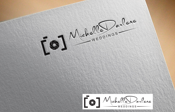 Logo Design by {Backspace} for michelle darlene weddings | Design #14429237