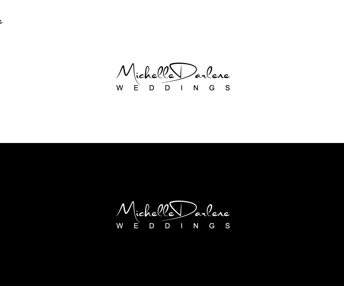 Logo Design by tani_sha321 for michelle darlene weddings | Design #14384337