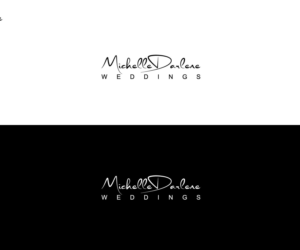 Logo Design by tani_sha321 for michelle darlene weddings | Design: #14384337