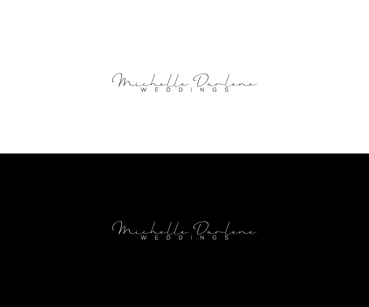 Logo Design by tani_sha321 for michelle darlene weddings | Design #14384338