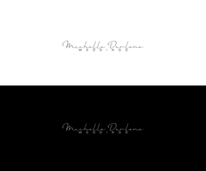 Logo Design by tani_sha321 for michelle darlene weddings | Design: #14384338