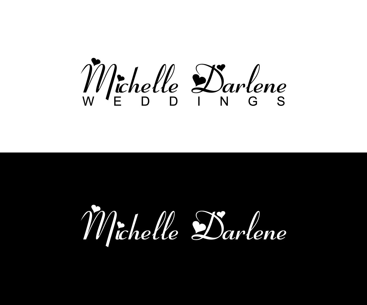 Logo Design by tani_sha321 for michelle darlene weddings | Design #14384339