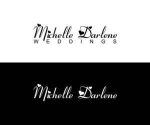 Logo Design by tani_sha321 for michelle darlene weddings | Design: #14384339