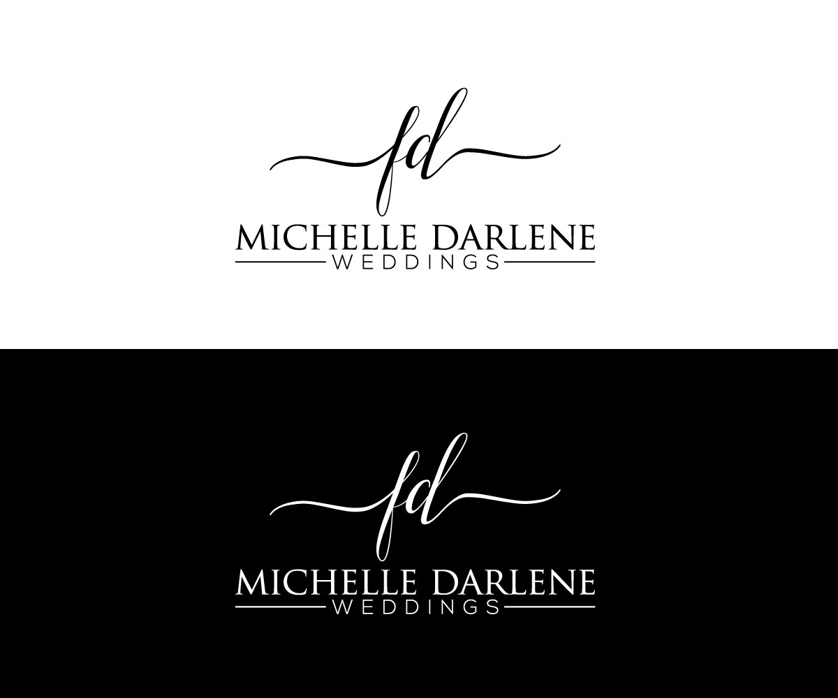 Logo Design by tani_sha321 for michelle darlene weddings | Design #14384340