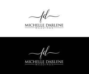 Logo Design by tani_sha321 for michelle darlene weddings | Design: #14384340