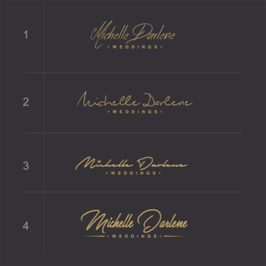 Logo-Design von cgartist.pro für michelle darlene weddings | Design #14416260