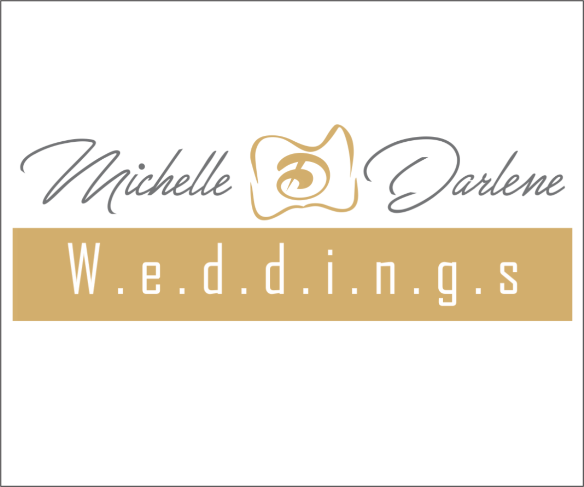 Logo Design by Kang Roe for michelle darlene weddings | Design #14412811