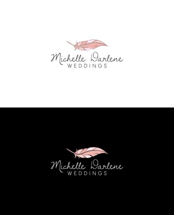 Logo Design by Creative_Projectss for michelle darlene weddings | Design #14412975