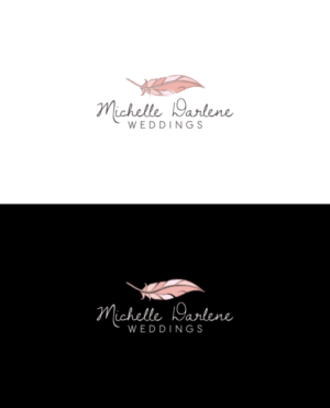 Logo Design by Creative_Projectss for michelle darlene weddings | Design: #14412975