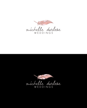 Logo Design by Creative_Projectss for michelle darlene weddings | Design: #14412977