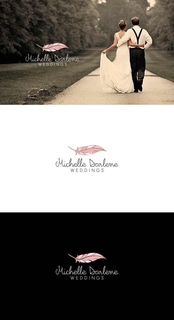 Logo Design by Creative_Projectss for michelle darlene weddings | Design #14414004
