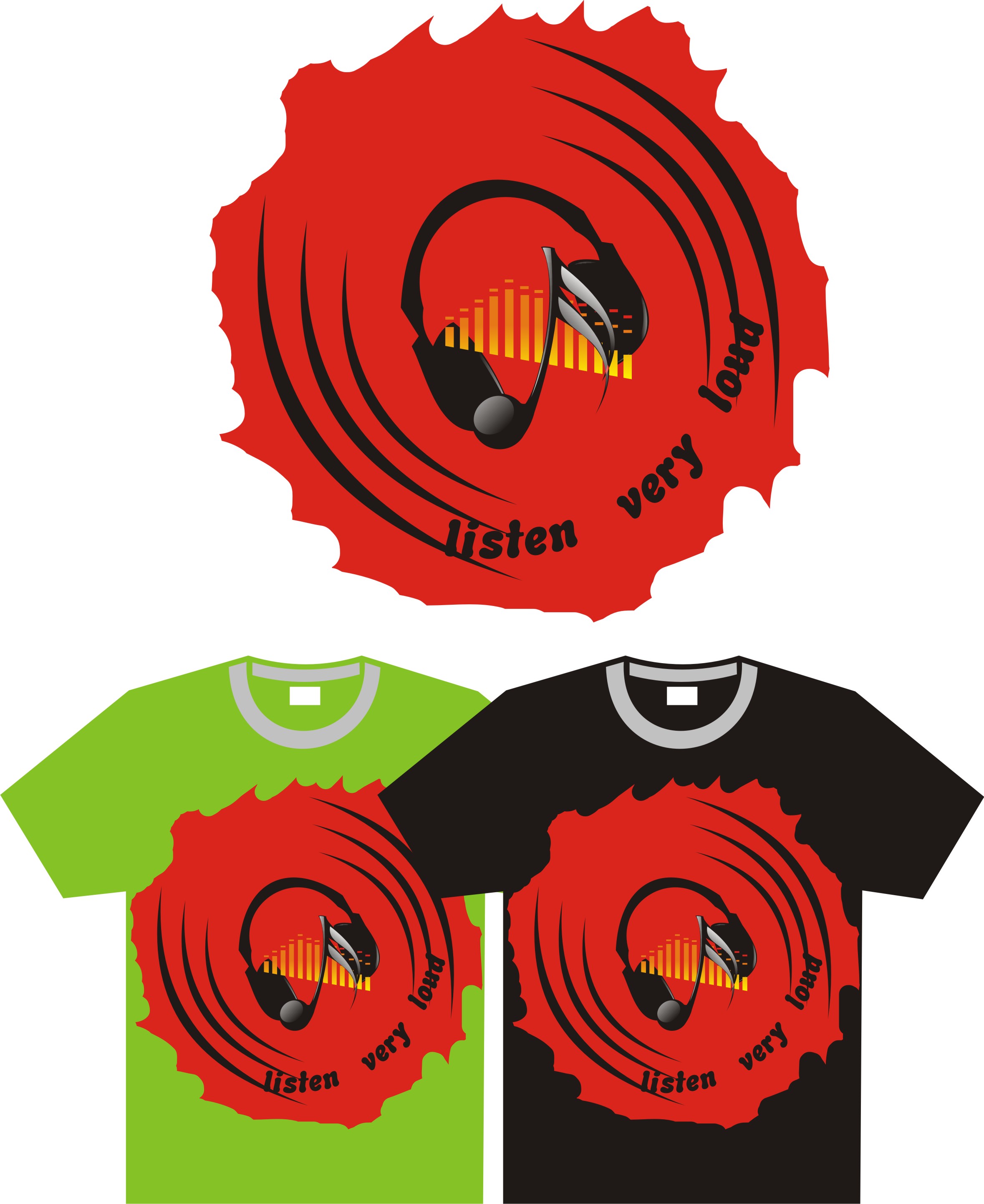 T-shirt Design by bookie for this project | Design #36075