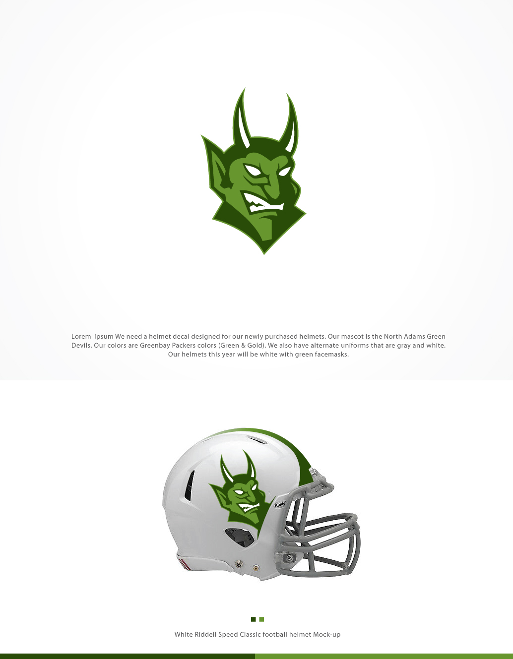 Logo Design by somani for north adams football organization, inc | Design #14406123
