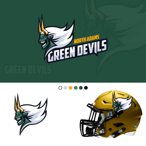 Logo Design by @vorbys for north adams football organization, inc | Design #14414639